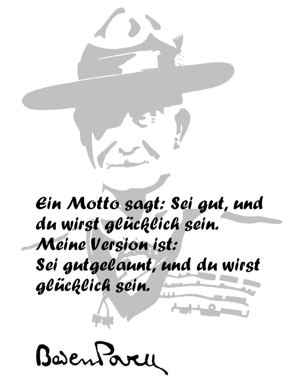 Baden Powell Zitat Baden Powell Zitat
